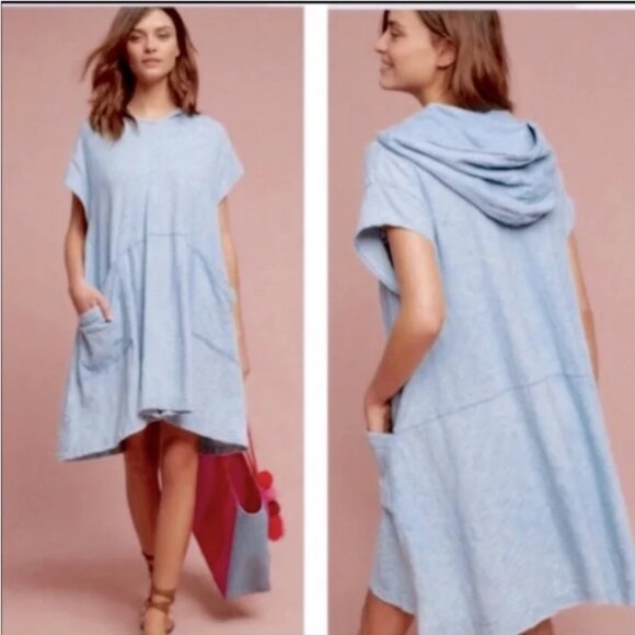 Anthropologie Dresses & Skirts - Anthropologie Saturday Sunday Anya Hooded Super Comfy Dress Small